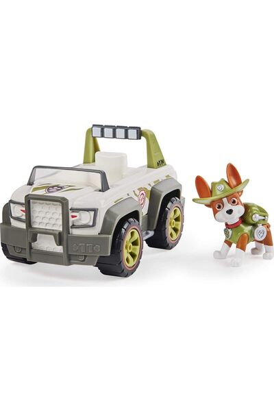 PAW PATROL Orjinal Lisanslı Görev Aracı Ve Kahraman Oyun Seti Tracker