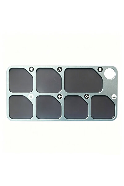 Choice Magnetic Pad 1PC 7-Compartment Aluminum Magnetic Parts Tray Anti-lost ...
