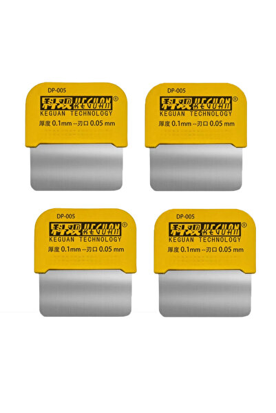 Choice DP-005 KEGUAN Metal Opening Pry Bar Set 4Pcs Ultra Thin Steel For Phon...