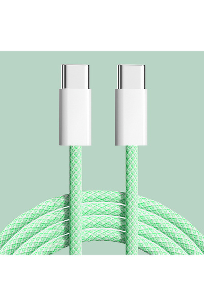 Choice5 1m green Type C to Type C Cable Fast Charge Data Cable 60W For Phone1...