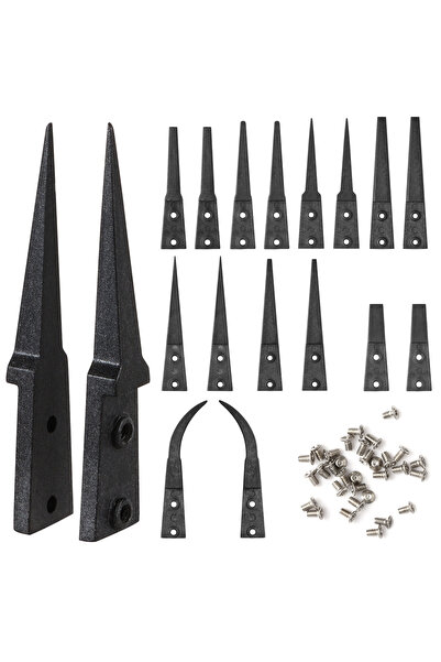 Choice4 ESD-Tips 8Pairs FEITA Anti Static ESD Tweezers Replaceable Tips Stain...