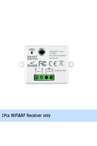 Choice3 مستقبل واي فاي RF من سينفايا تويا، مفتاح إضاءة ذكي واي فاي RF، 110 فو...