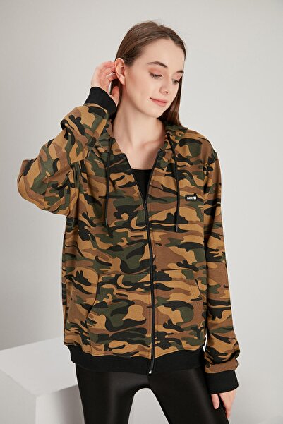 ALEXANDERGARDI Oversize Sweatshirt with Zipper (E21-7290)