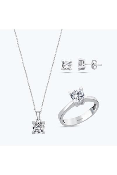 Altınbaş Altın Üçlü Tektaş Set