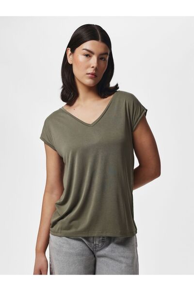 PIECES Tricou simplu