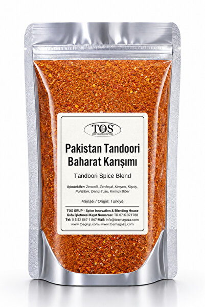 TOS The Organic Spices Pakistan Tandoori Baharat Karışımı 100 gr Pakistani Ta...