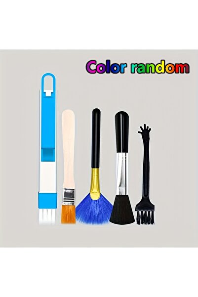 Choice Blue Nylon Anti-Static Cleaning Brush Set for Electronics: Keyboard Ga...
