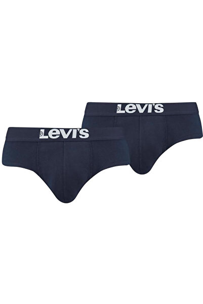 Levi's Ανδρικό Μονόχρωμο Βασικό Σλιπ 2 τεμάχια 37149-0818-Ναυτικό Μπλε