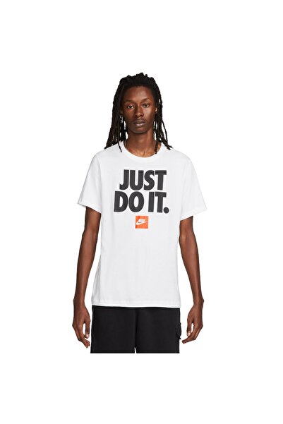 Nike M NSW TEE FRAN JDI VERBIAGE DZ2989-100 Λευκό