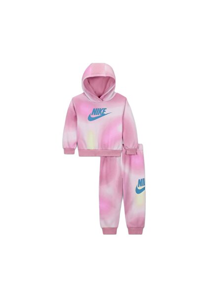 Nike NKG Ηλιακό Σετ Παντελονιού και Μπλούζας 16M171-ACG Ροζ