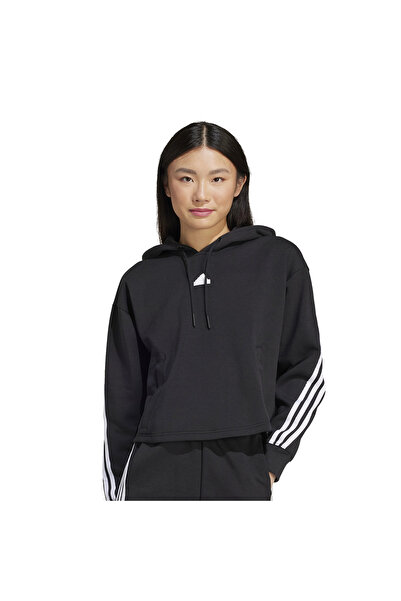 adidas Αθλητικά ρούχα W FI 3S OH HD IP1533 Μαύρο