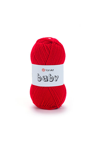 Yarnart Baby - Baby Hand Knitting Yarn Light Red-156