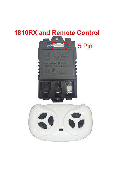 Choice3 5pin Full set Seven Pin Receiver JR1810RX 6-12V Control Box For Kids ...