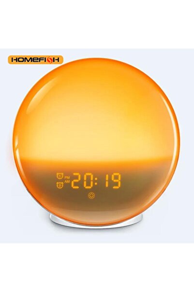Choice 6688J Sunrise Sunset Simulation Awakening Alarm Clock with Colorful At...
