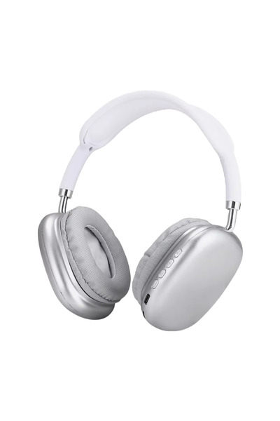 Choice Silver Wireless Bluetooth Headset Sports Gaming Headset Hifi Stereo No...