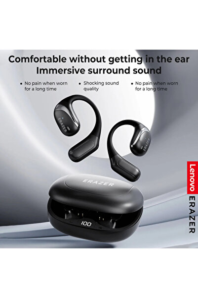 Choice black Original ERAZER X9 Wireless Headphones OWS HiFi Stereo Sports Op...
