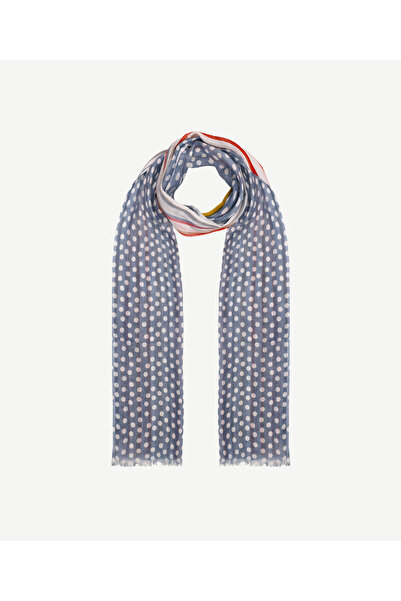 Yargıcı Striped and Polka Dot Shawl