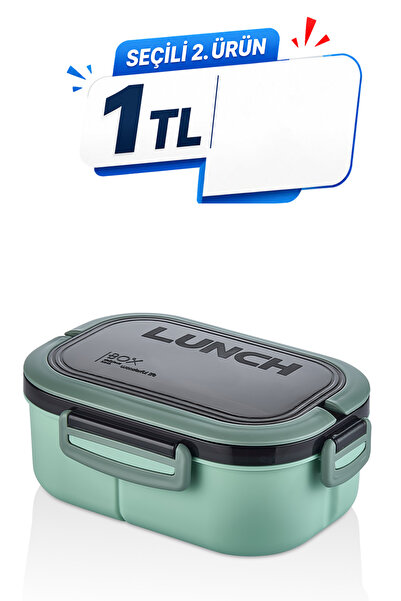 M&L LUNCH BOX 6 Bölmeli Taşınabilir Yemek Kabı Lunch Box Diyet Beslenme Kutus...