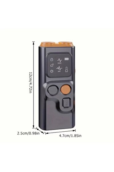 Choice Black Orange New Pet Dog Repeller Ultrasonic Dog Training Device Recha...