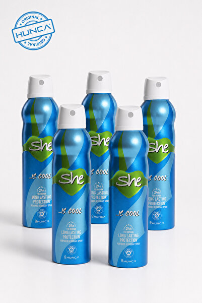 She Cool Bayan Deodorant 150 Ml 5 Adet