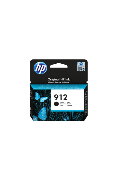 HP 912 Black Siyah Kartuş 3Yl80A