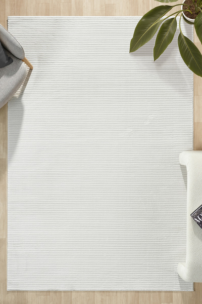 Mariesse Home London Serisi Yumuşak Dokulu Halı Salon Mutfak Koridor Kesme Yolluk Dokuma Makine Halısı