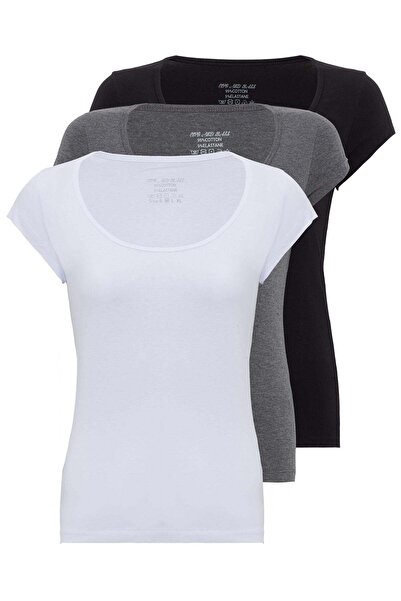 Cipo & Baxx Wu106 Basic Wide Neck Women's Tank Top