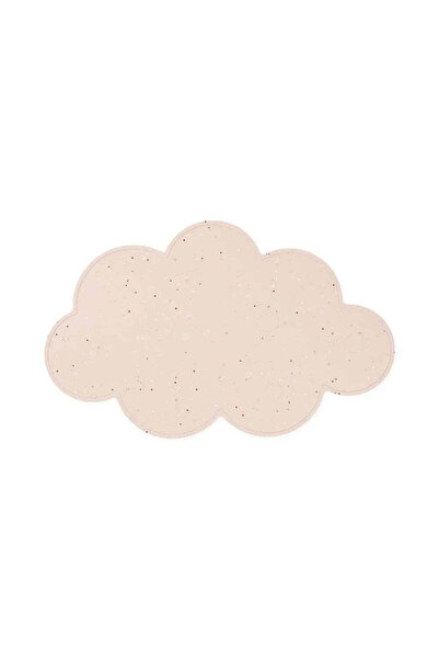 Done By Deer Confetti - Silicone American Service Plate - Pink