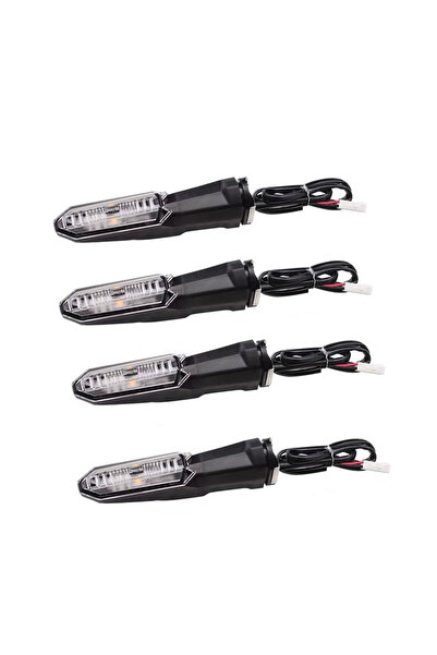Choice 4pcs clear For KAWASAKI Versys 650 1000 X250 X300 Motorcycle LED Turn ...