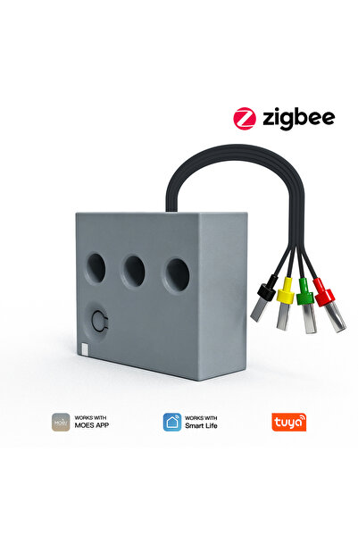 Choice MOES 3 Gang MOES Tuya Zigbee 1-Phase Smart Power Metering Module Elect...