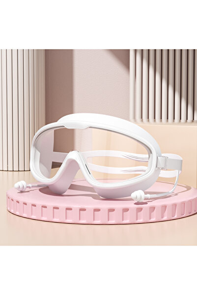 Choice White clear lens Swimming Goggles Big Frame Swimming Goggles Big Frame...