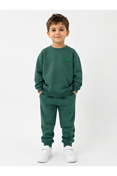 UMKEM Dinosaur Embroidered Primary School Kindergarten Set with Dinosaur Ampl...