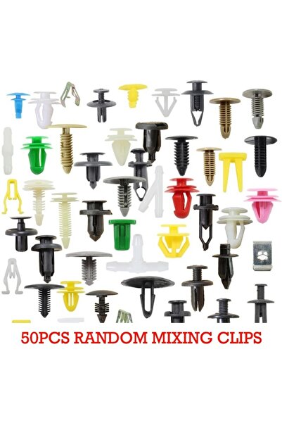 Choice3 50 PCS 500pcs Car Clips Fastener Screws Kit Bumper Plastics Fender Pu...