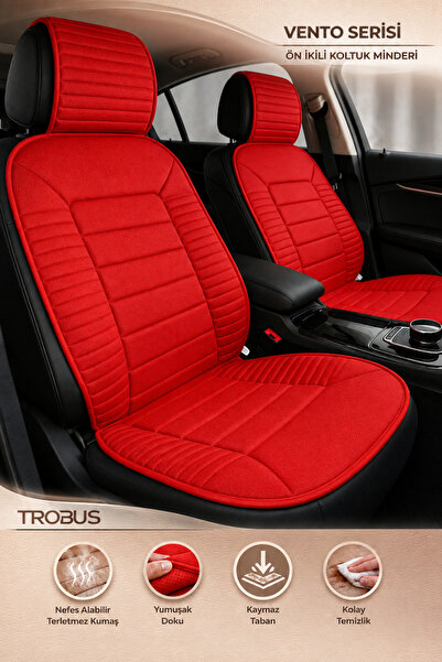 TROBUS Opel Astra -J 2011-2015 Vento 2 Parça Ön Oto Koltuk Minderi Terletmez ...