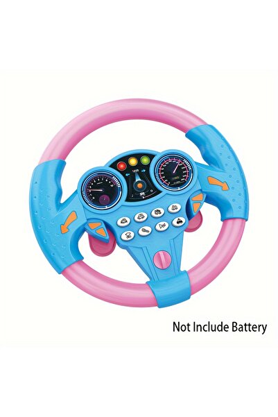 Choice pink 1PC Car Steering Toys Steering Wheel Toy Creative Children's Educ...