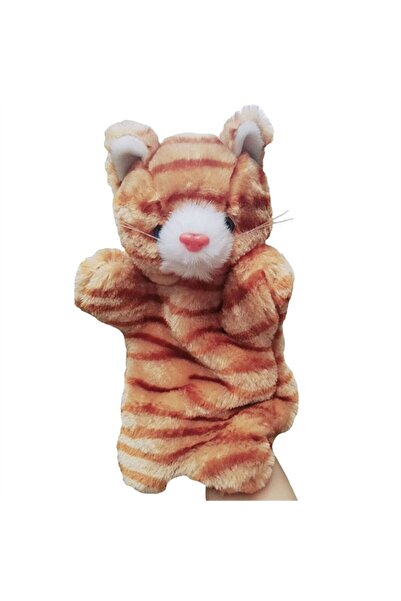 Choice cat Animal Hand Puppet Cat Dolls Plush Hand Doll Puppets for Telling S...