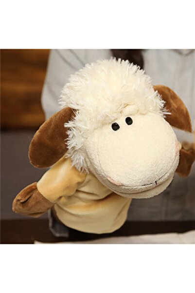 Choice 27cm sheep Hand Finger Puppets Cartoon Plush Toy Party Supply Family G...