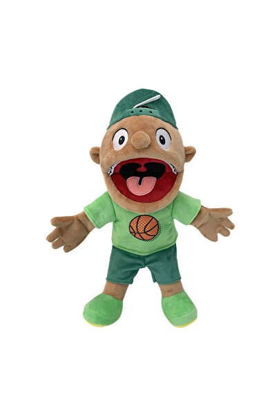 Choice green Jeffy Hand Puppet Feebee Rapper Zombie Plush Doll Toy Talk Show ...