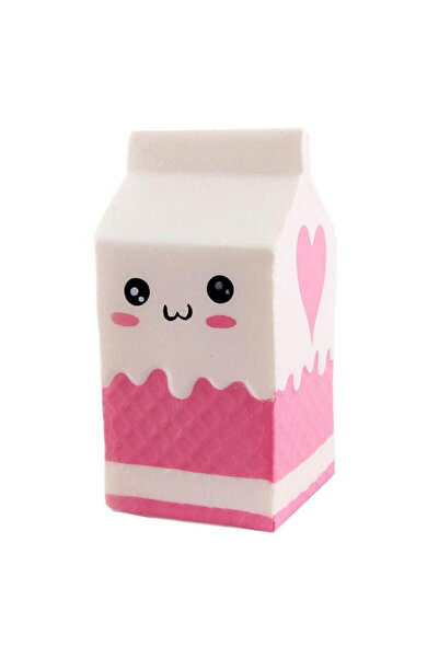Choice White Jumbo Milk Carton Squishy PU Simulation Series Toys Slow Boost C...