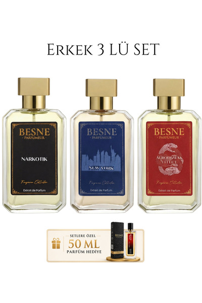besneparfum Besne Parfüm Effect- Newyork-Narkotik Set
