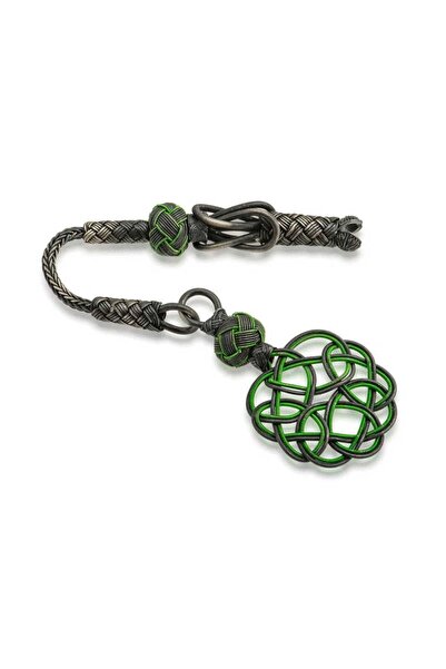 Inure Jewelry Silver Trabzon Knitted Kazaz Rosary with Tassel