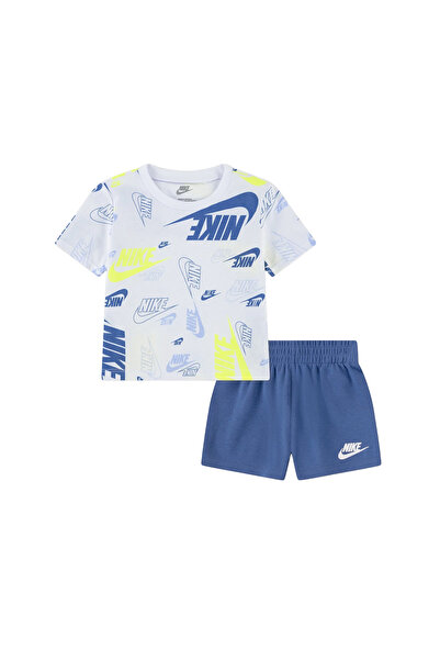 Nike B NSW AOP LT WT FT ΣΕΤ ΣΟΡΤΣ 66N043-B4T Πολύχρωμο