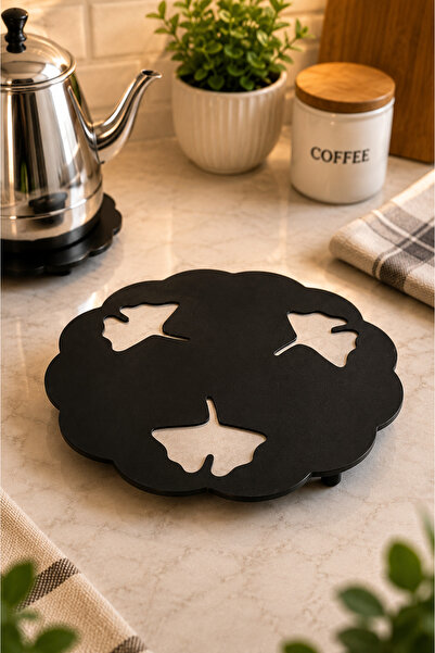 VENON Ginko Leaf Heat Resistant Metal Trivet – Kitchen & Teapot Coaster Kitch...