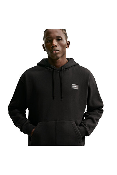 Nike M NSW SF PO HOODIE IV5626-010 Μαύρο