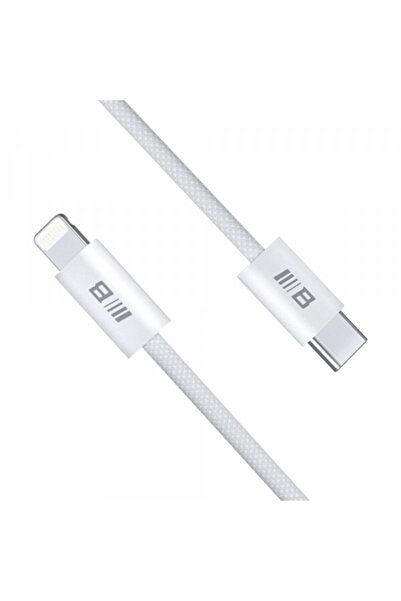 BLUEO Cablu Date si Incarcare USB-C - Lightning Blueo, 20W, 2m, Alb