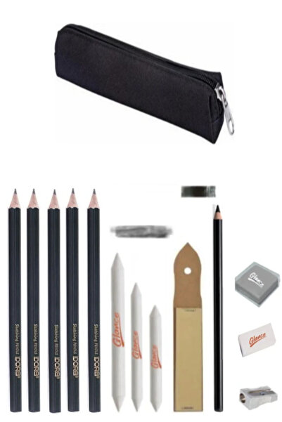 GLANCE Idora Sketch Graduated Pencil 14 Piece Sketch Set