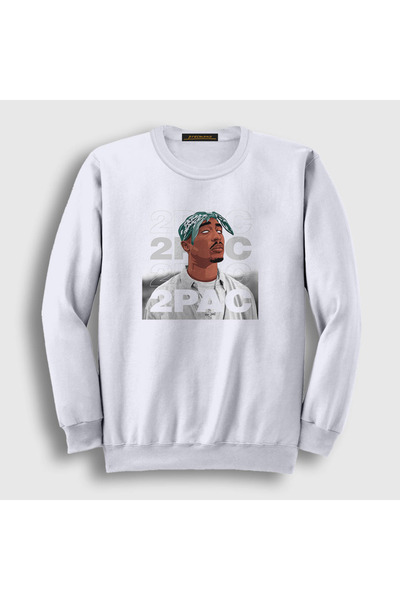 Presmono Unisex bela 2pac Tupac Shakur majica 45441tt