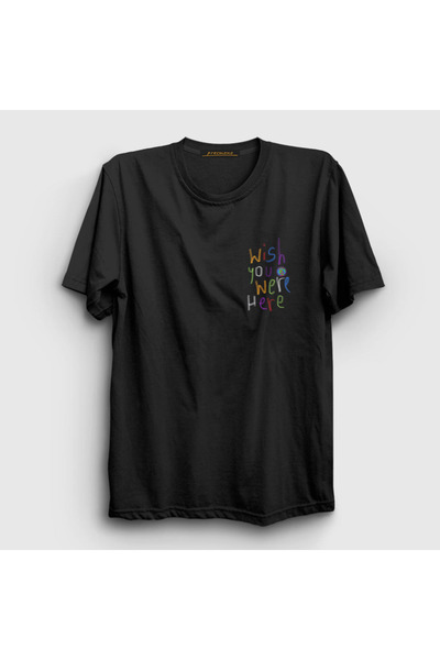 Presmono Unisex crna Here Astroworld Travis Scott T-shirt 42555tt