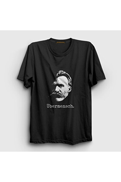 Presmono Unisex Black Ubermensch V2 Philosophy Philosopher Friedrich Nietzsch...