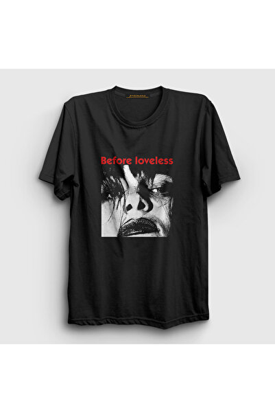 Presmono Унисекс црна T-shirt „ Пре него што сам без љубави, мој крвави Вален...